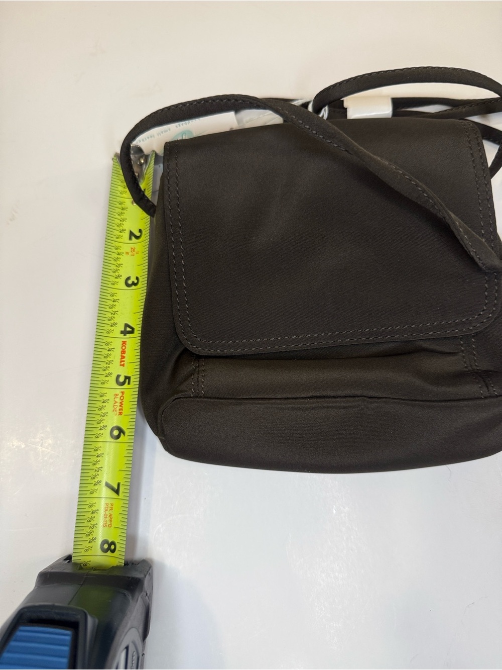 Easy Spirit Small Shoulder Bag in Dark Brown